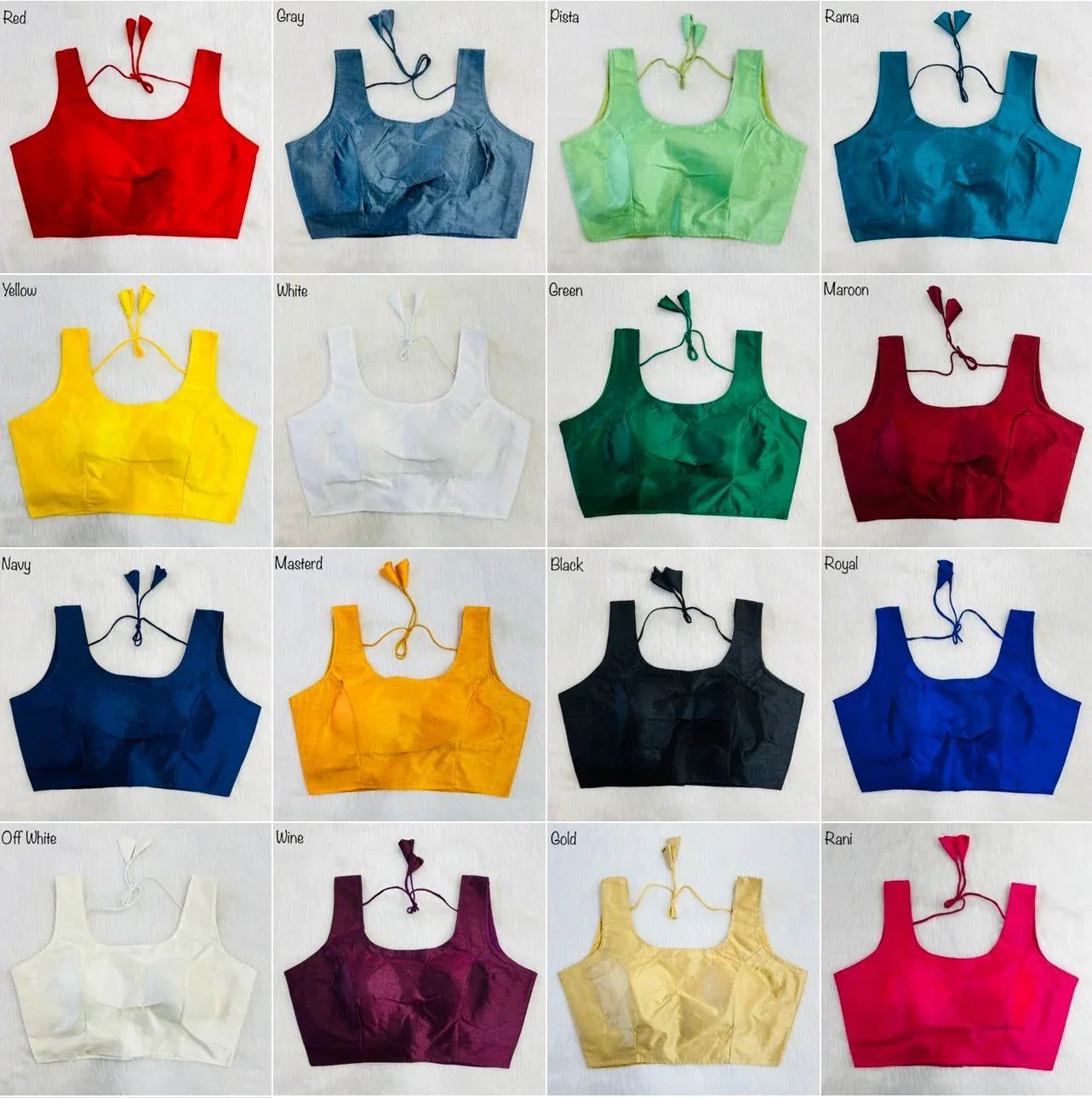 NEW BOLLYWOOD PLAIN BLOUSE Anant Tex Exports Private Limited