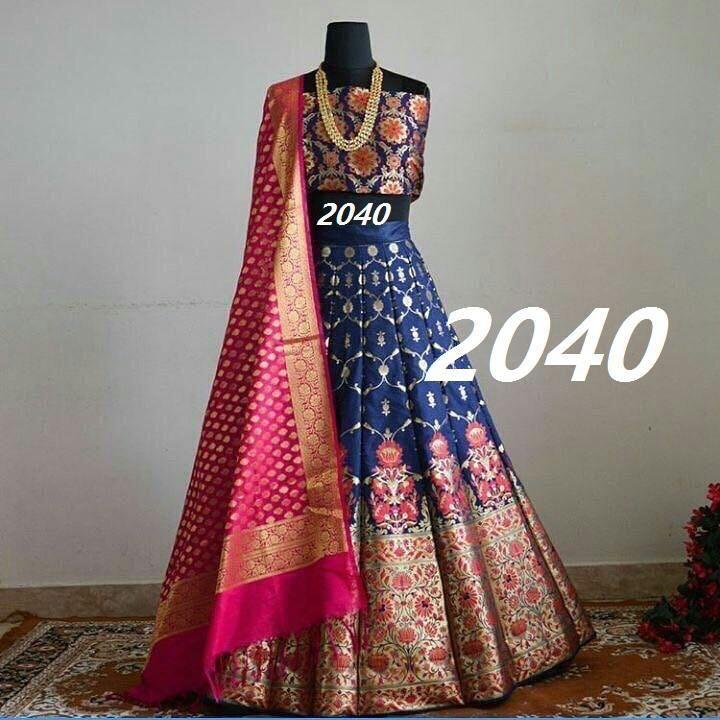 Designer Fanacy Banarasi Lehenga Choli Anant Tex Exports Private Limited