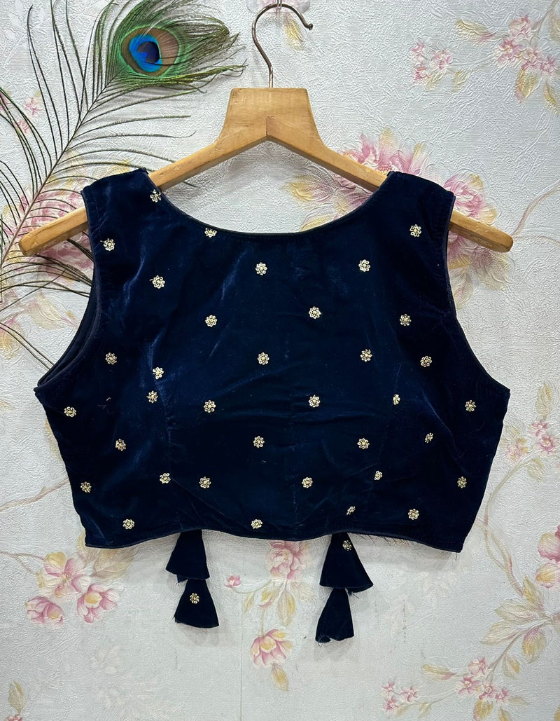 Heavy Velvet Sequence Blouse Anant Tex Exports Private Limited