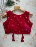 Heavy Velvet Sequence Blouse Anant Tex Exports Private Limited