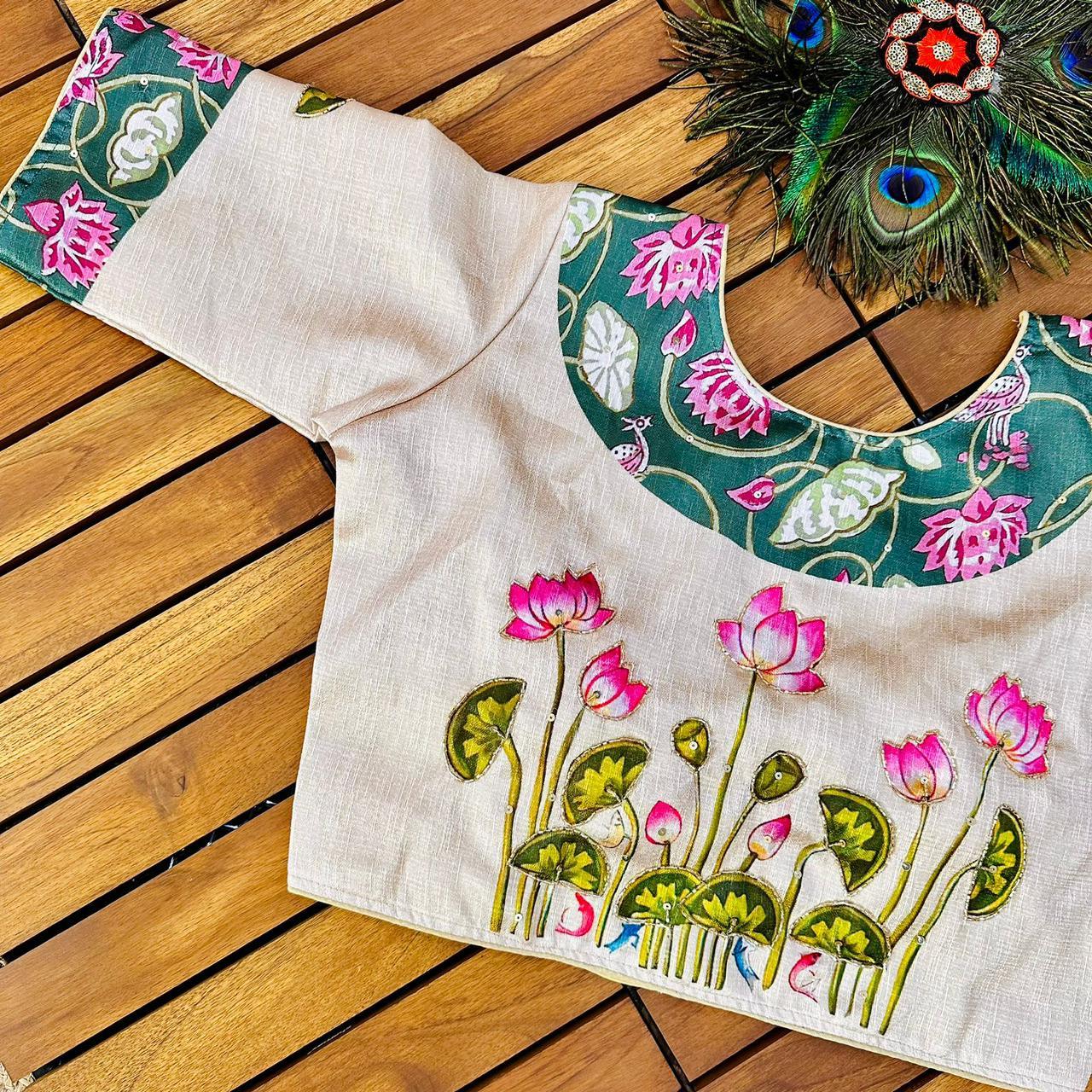 DECENT PRINT BLOUSE Anant Tex Exports Private Limited