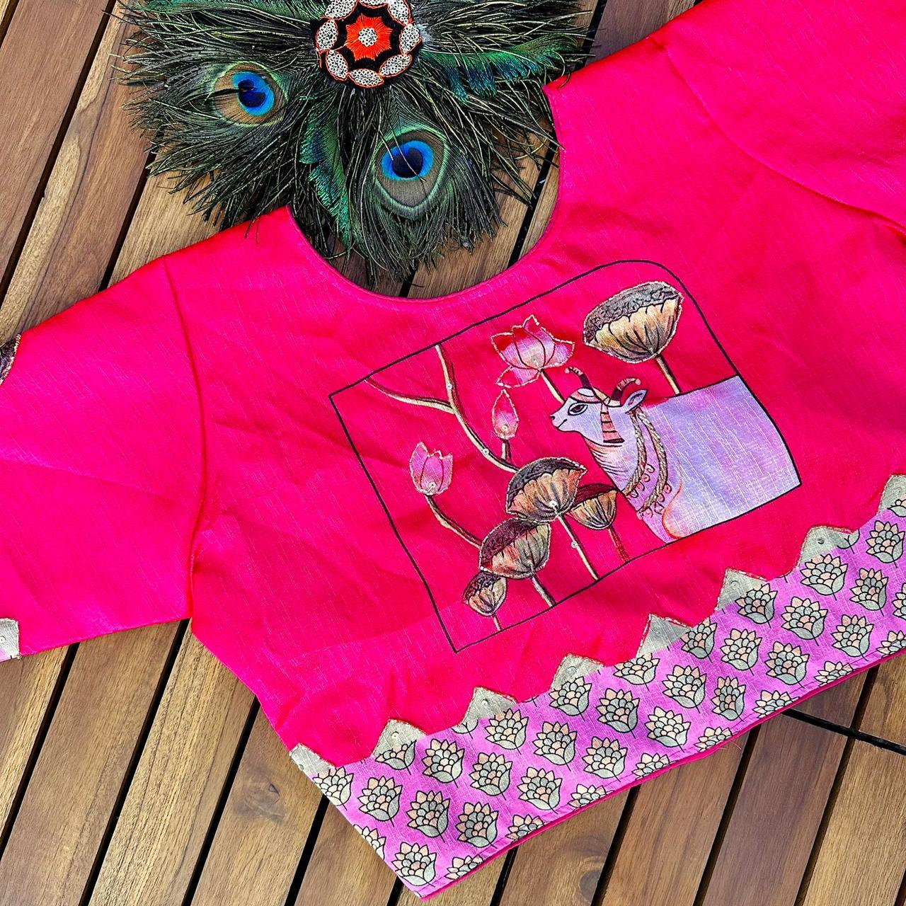 DECENT PRINT BLOUSE Anant Tex Exports Private Limited