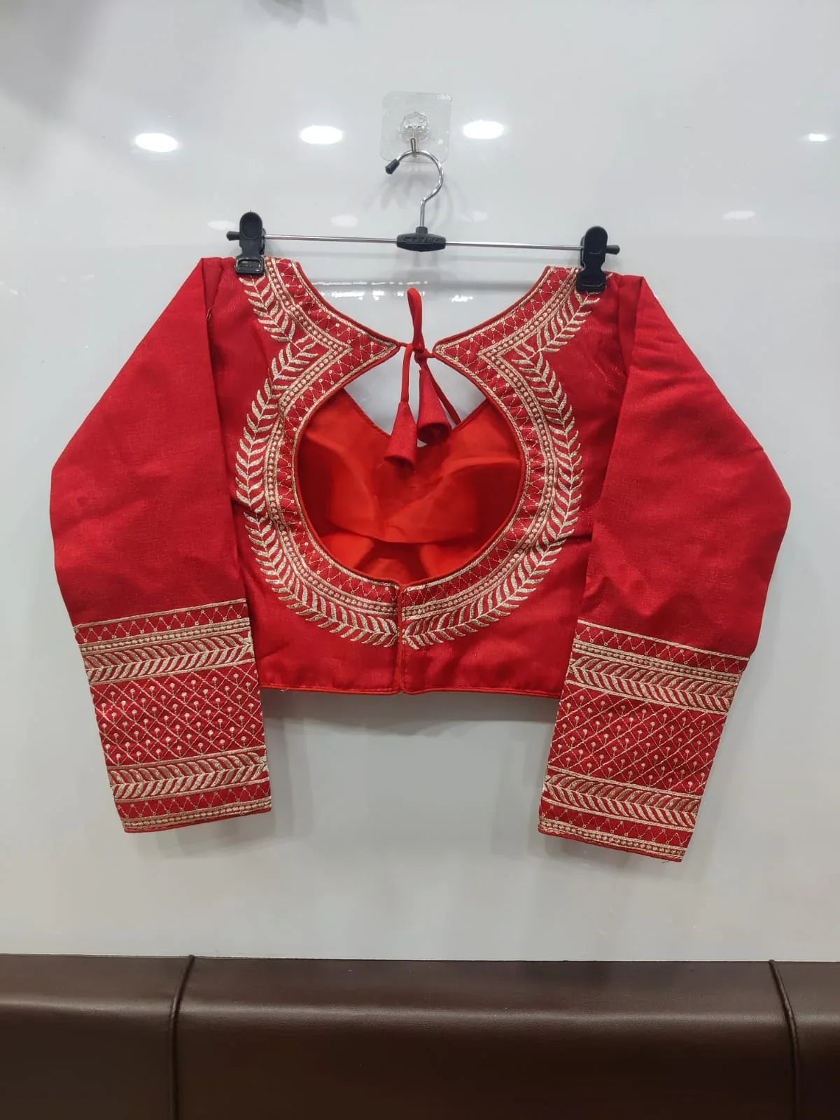 Mohini-2  Long Sleeves Bridal Blouse Anant Tex Exports Private Limited