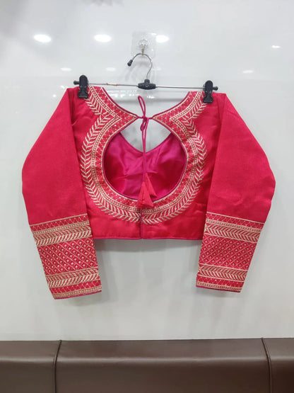 Mohini-2  Long Sleeves Bridal Blouse Anant Tex Exports Private Limited