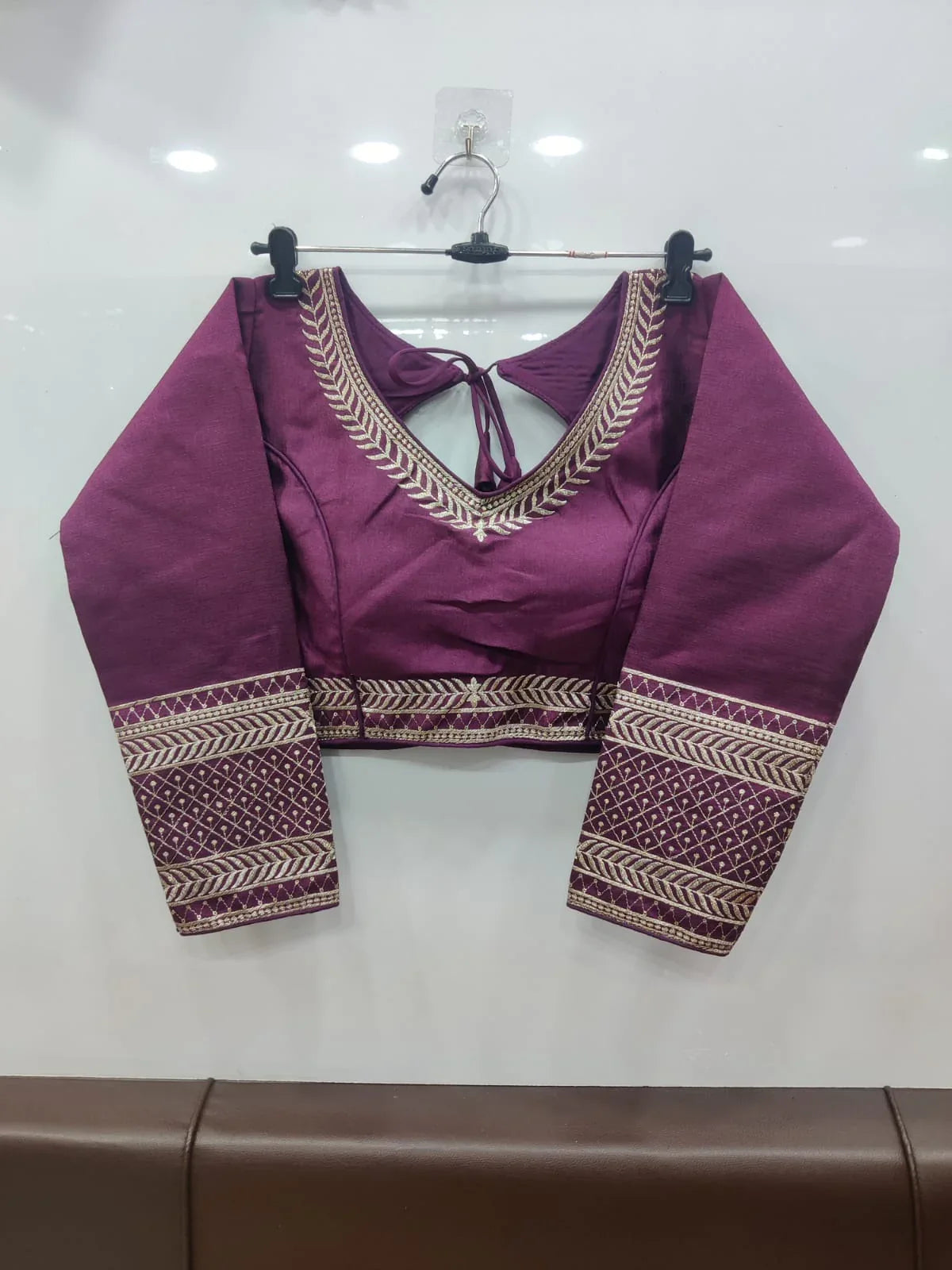 Mohini-2  Long Sleeves Bridal Blouse Anant Tex Exports Private Limited