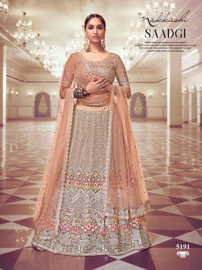 Nakkashi Saadgi Designer Lehenga D.no-5191 Anant Tex Exports Private Limited