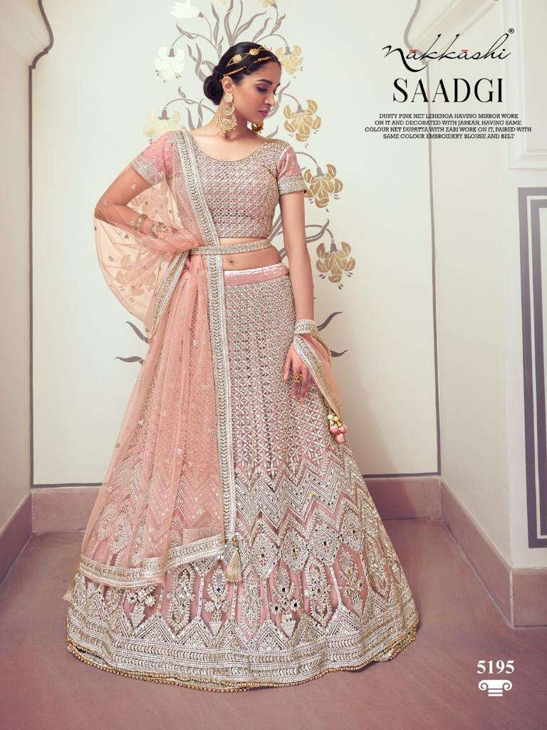 Nakkashi Saadgi Designer Lehenga D.no-5195 Anant Tex Exports Private Limited