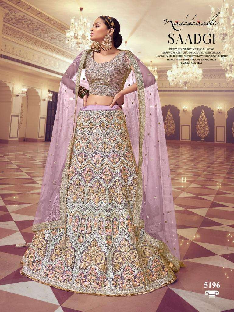 Nakkashi Saadgi Designer Lehenga D.no-5196 Anant Tex Exports Private Limited