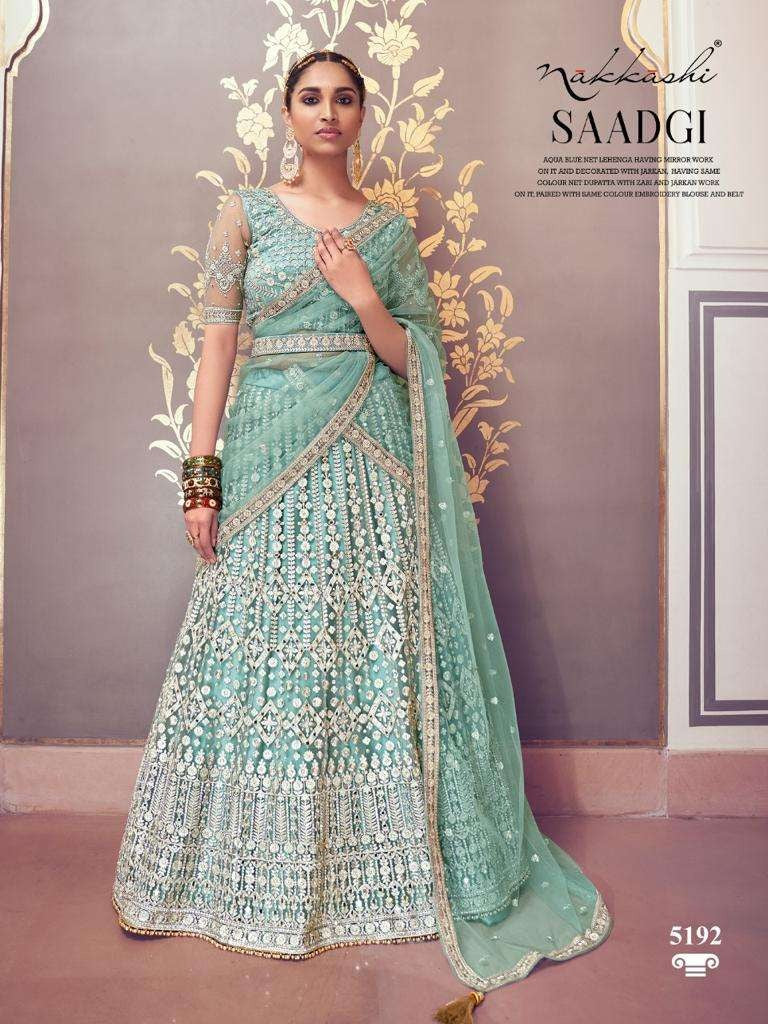 Nakkashi Saadgi Designer Lehenga D.no-5192 Anant Tex Exports Private Limited