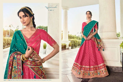Nakkashi Designer Banarasi Lehenga Series 4270 To 4278 Anant Tex Exports Private Limited