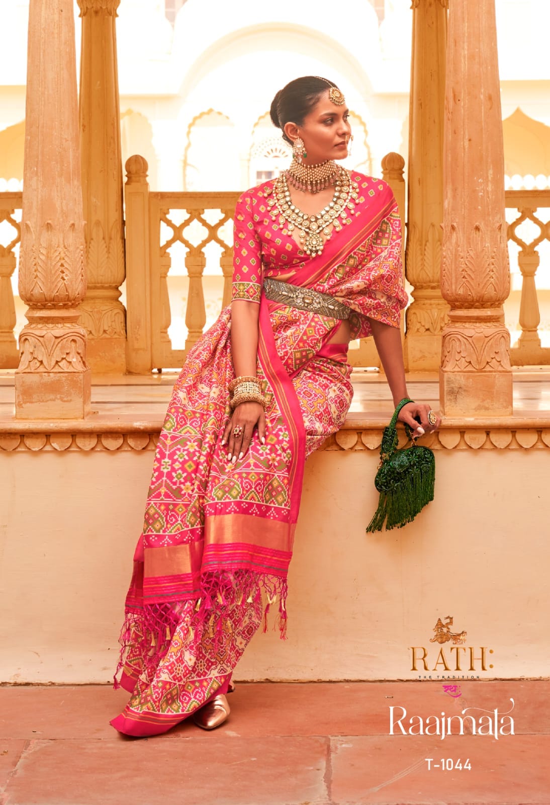 Rath RaajMata Patola Silk Saree Anant Tex Exports Private Limited
