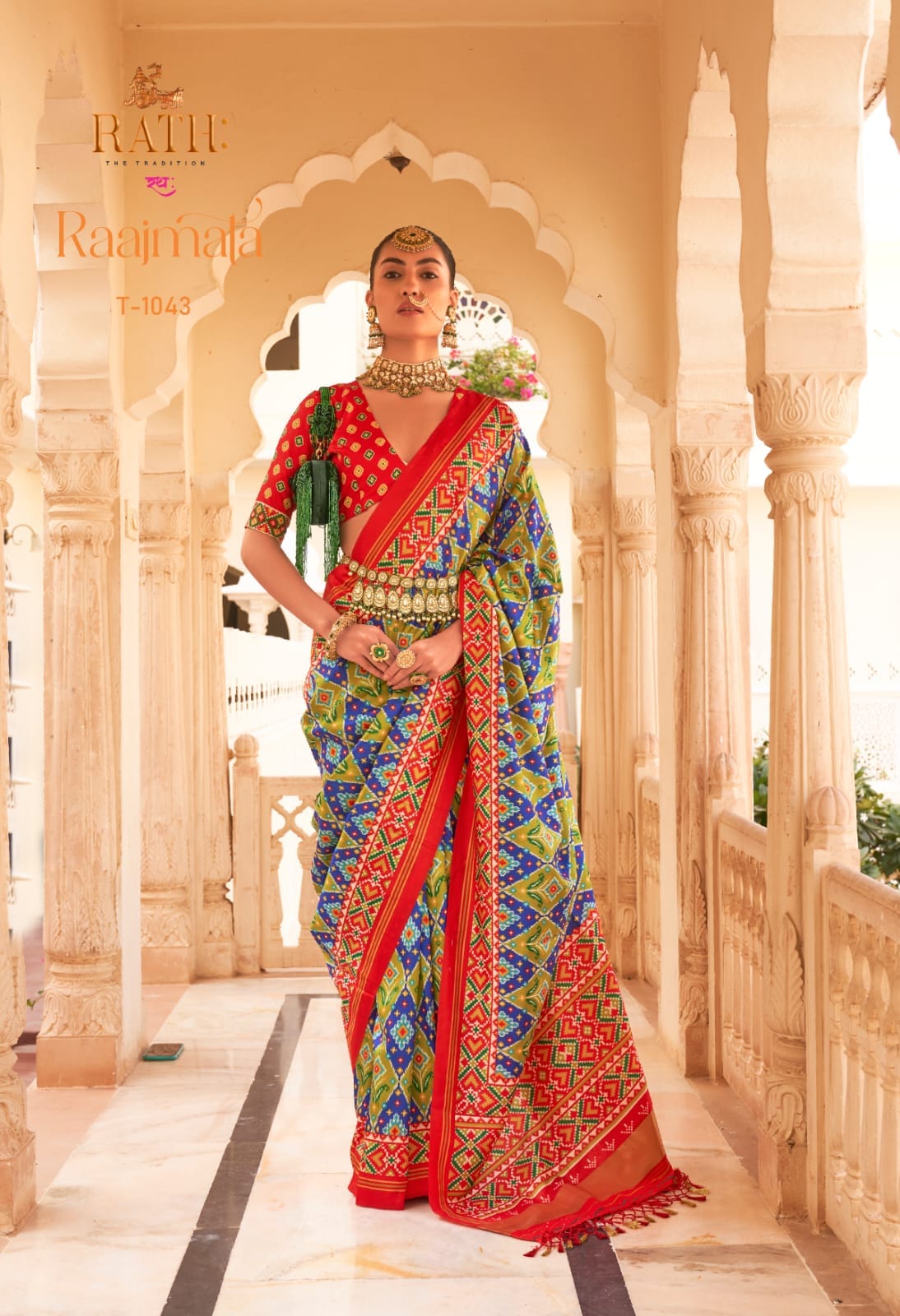 Rath RaajMata Patola Silk Saree Anant Tex Exports Private Limited