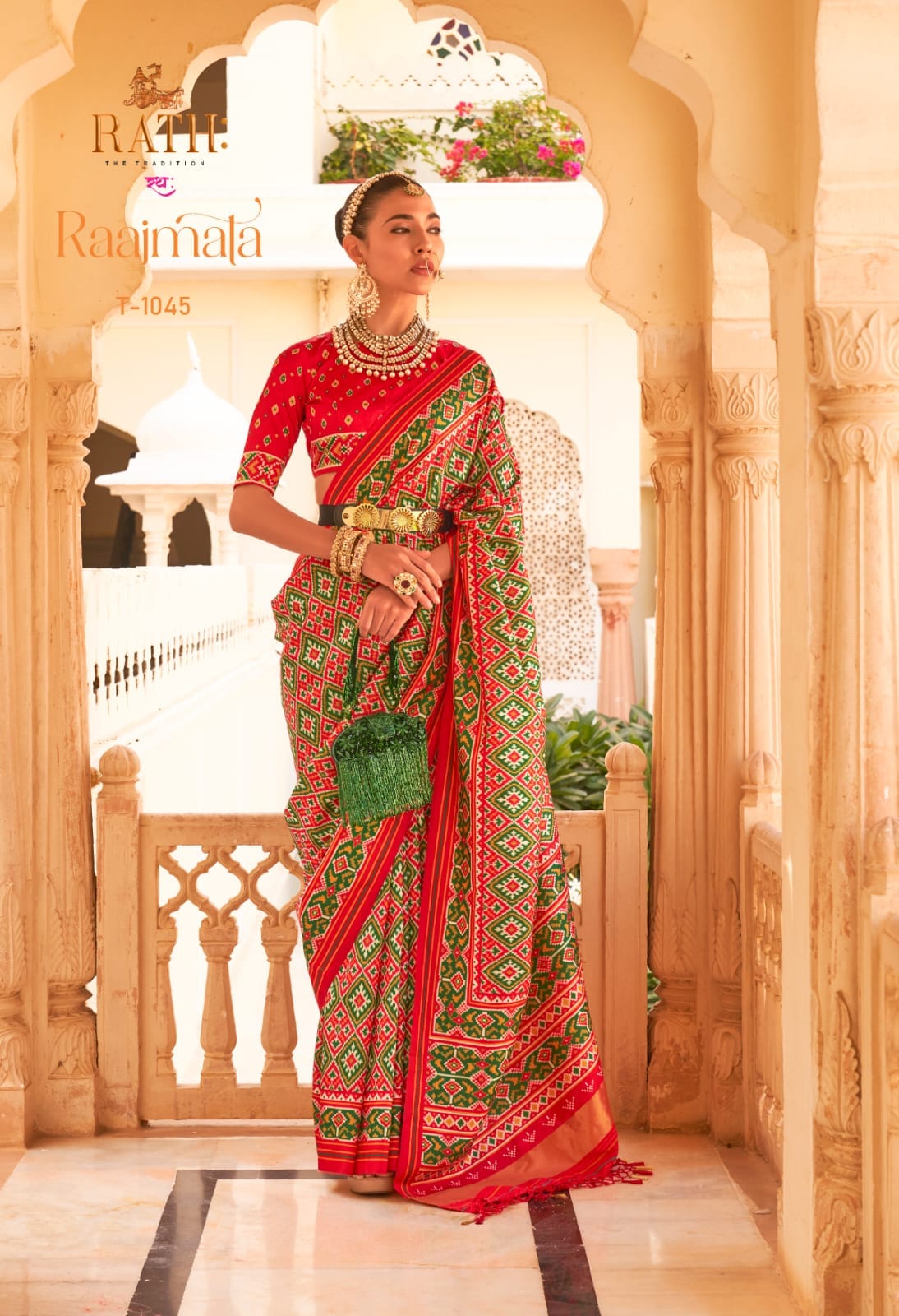 Rath RaajMata Patola Silk Saree Anant Tex Exports Private Limited