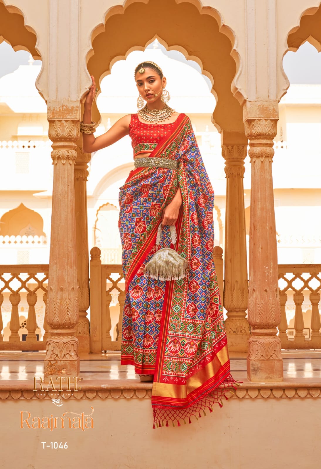 Rath RaajMata Patola Silk Saree Anant Tex Exports Private Limited