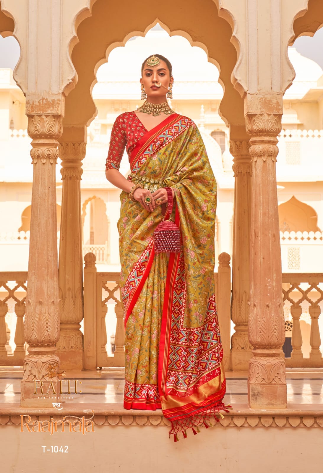 Rath RaajMata Patola Silk Saree Anant Tex Exports Private Limited