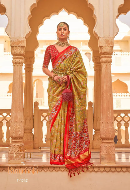 Rath RaajMata Patola Silk Saree Anant Tex Exports Private Limited