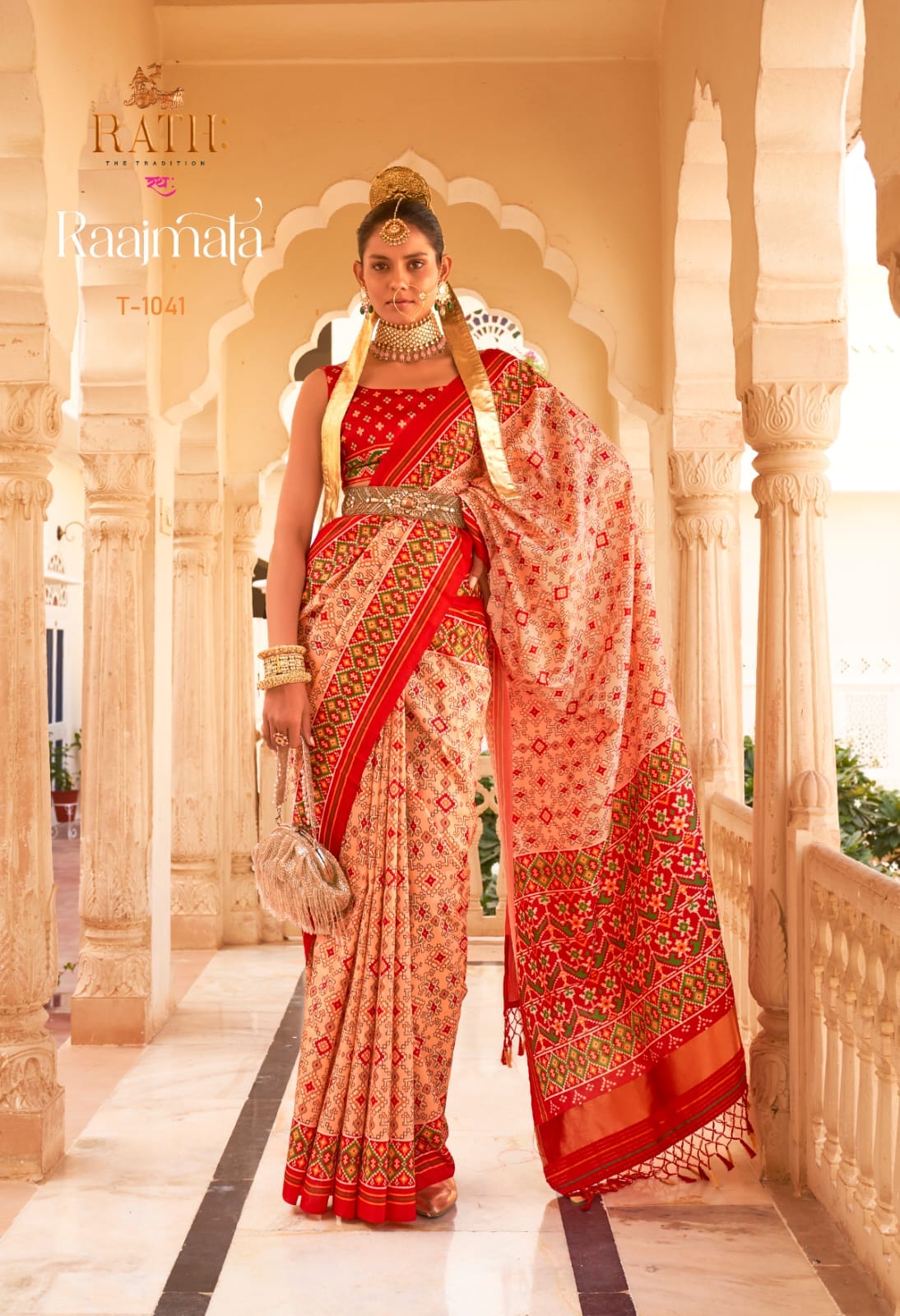Rath RaajMata Patola Silk Saree Anant Tex Exports Private Limited