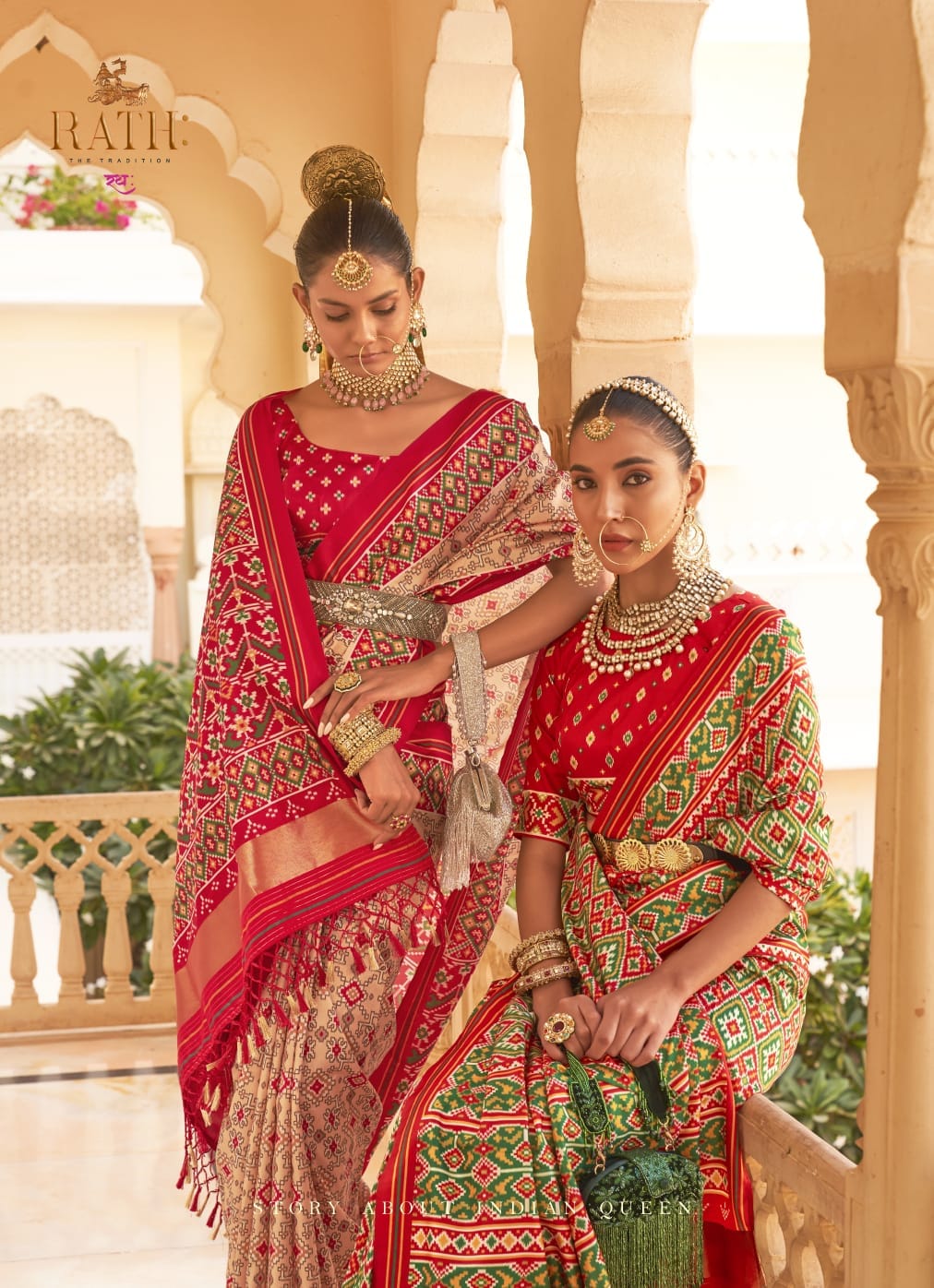 Rath RaajMata Patola Silk Saree Anant Tex Exports Private Limited