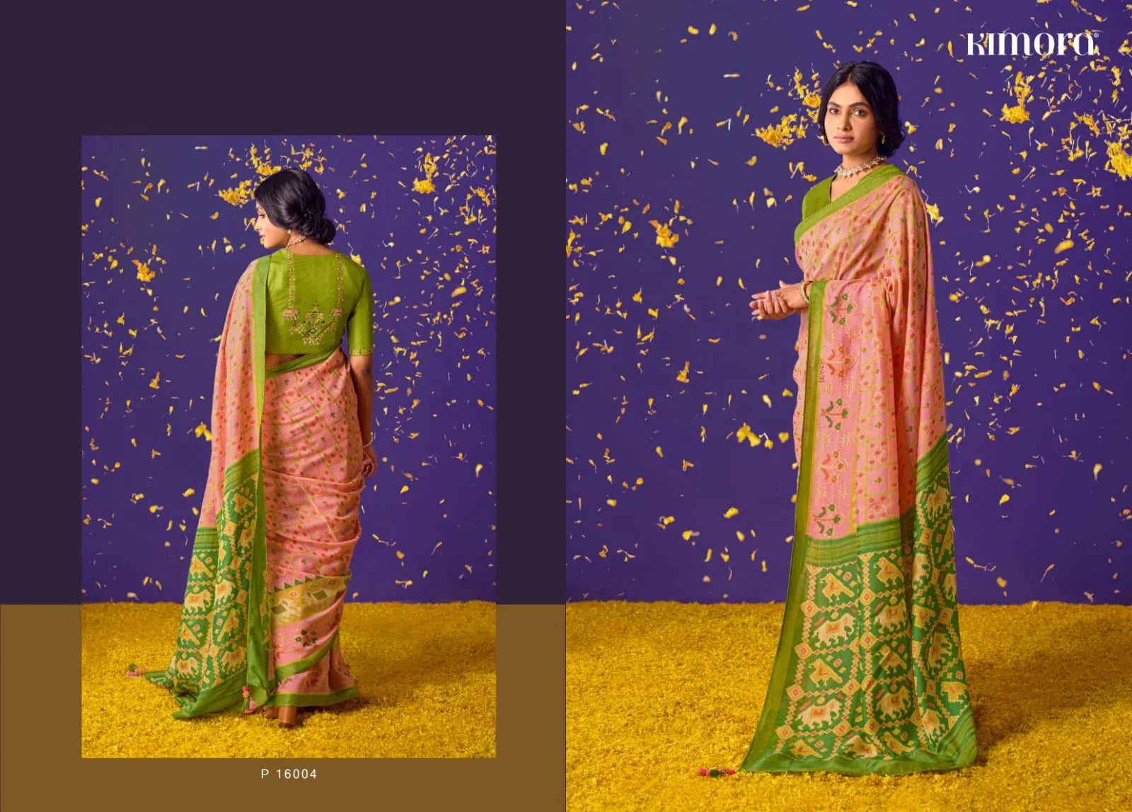 Kimora Meera Vol 6 Brasso Silk Saree Anant Tex Exports Private Limited