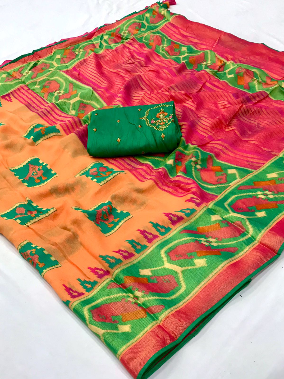 Kimora Meera Vol 6 Brasso Silk Saree Anant Tex Exports Private Limited