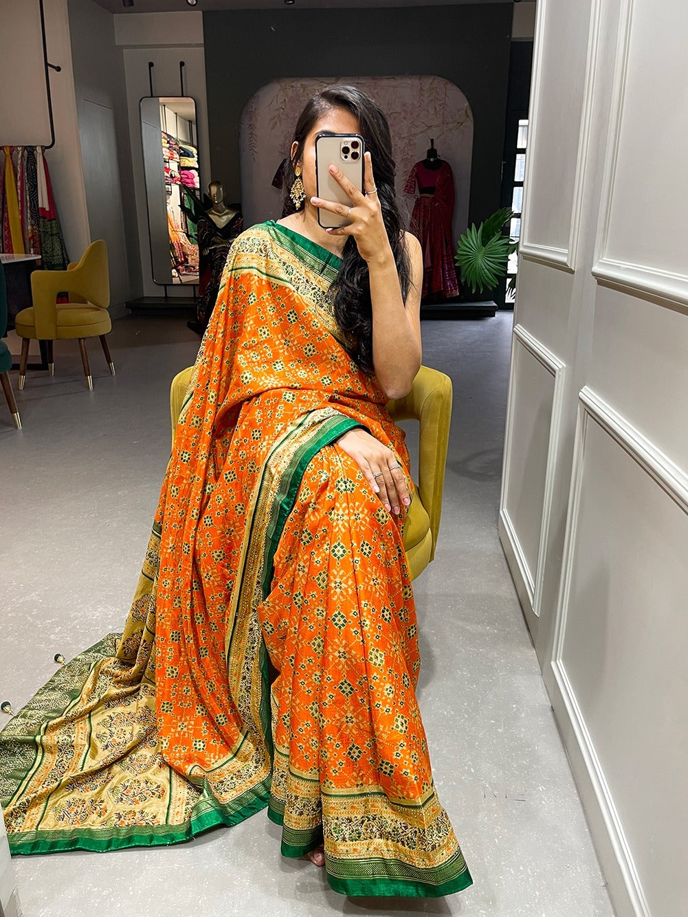 Fancy traditional Wear Saree Anant Tex Exports Private Limited