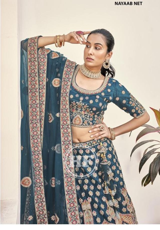 Nayaab Net Designer Bridal Lehenga Anant Tex Exports Private Limited