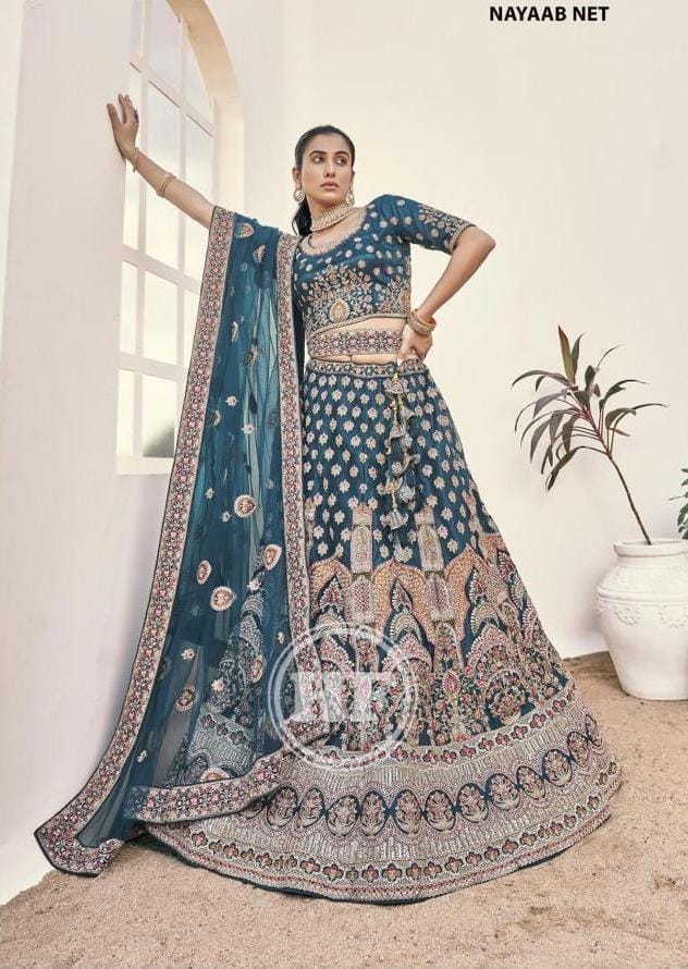 Nayaab Net Designer Bridal Lehenga Anant Tex Exports Private Limited