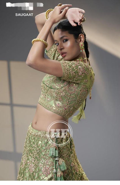 Saugaat Designer Bridal Lehenga Anant Tex Exports Private Limited