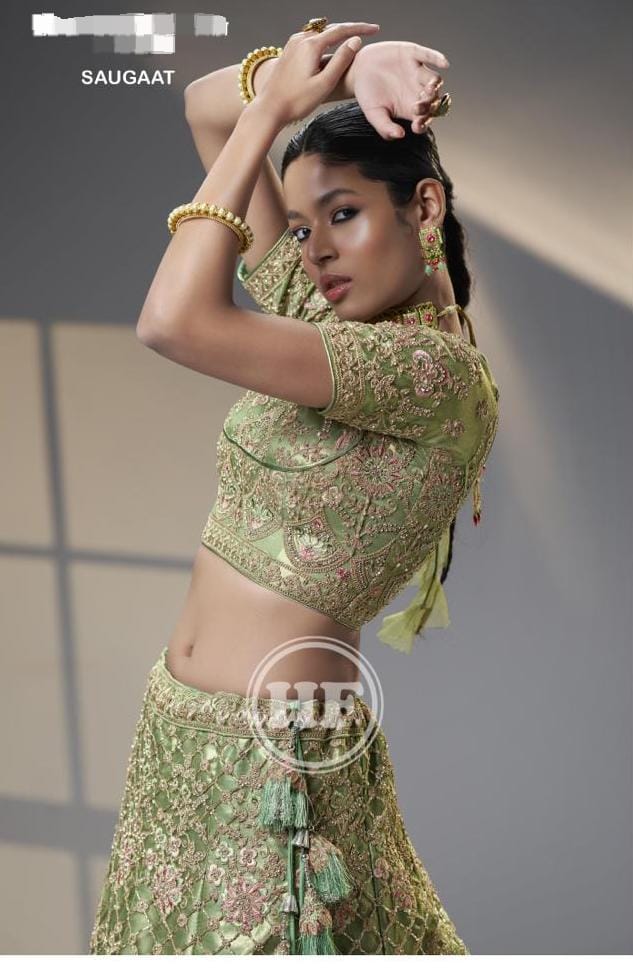 Saugaat Designer Bridal Lehenga Anant Tex Exports Private Limited