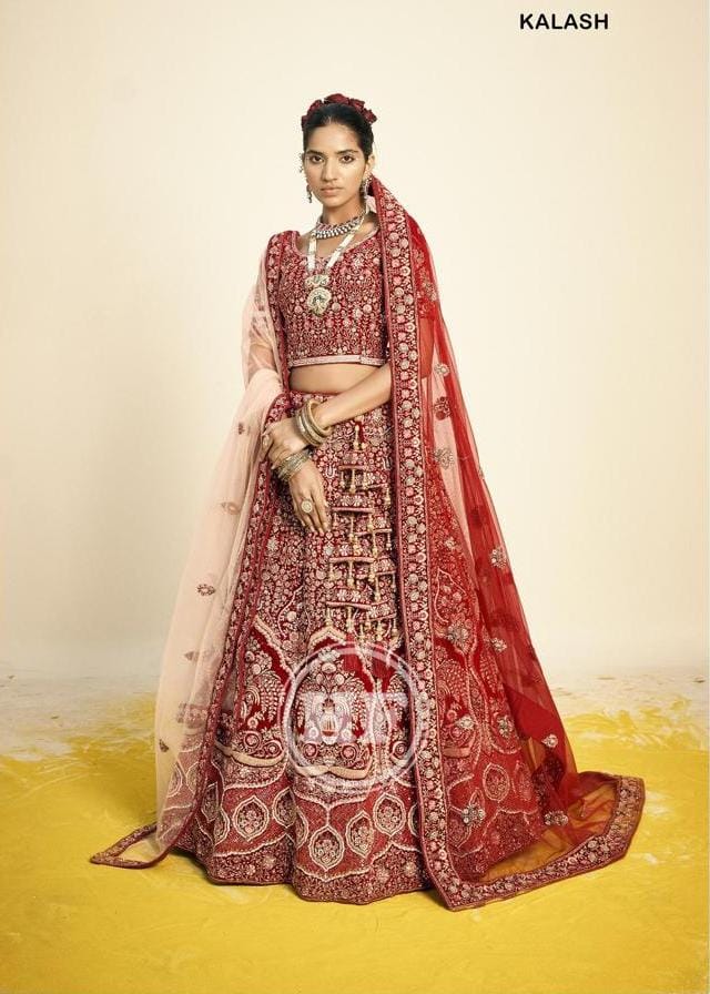 Kalash Designer Bridal Wear Lehenga Anant Tex Exports Private Limited