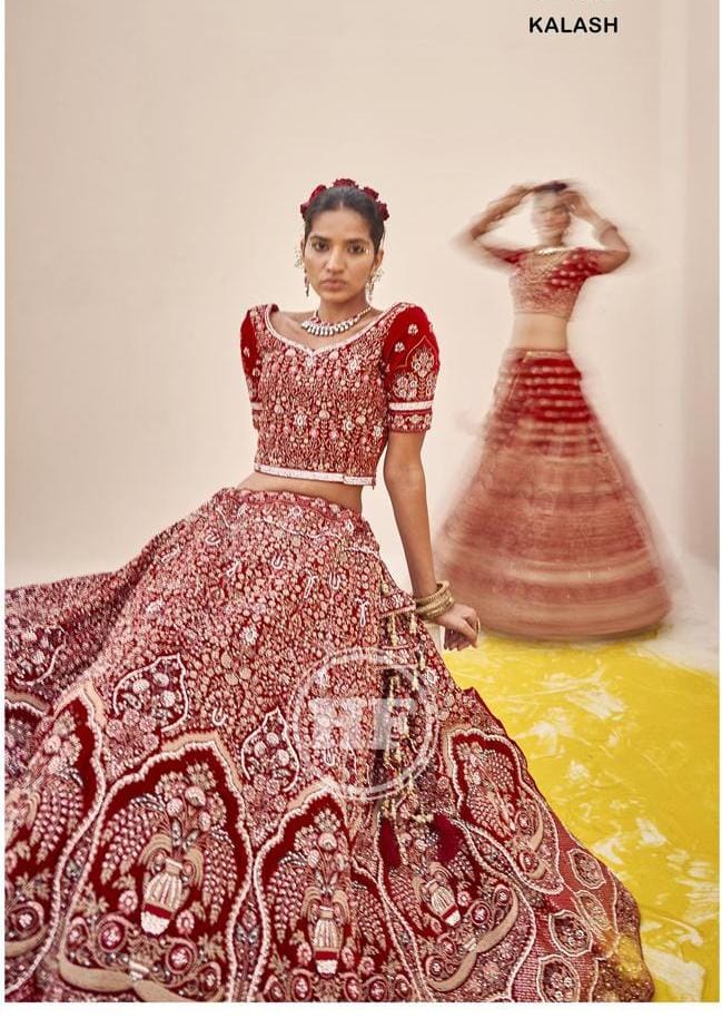 Kalash Designer Bridal Wear Lehenga Anant Tex Exports Private Limited