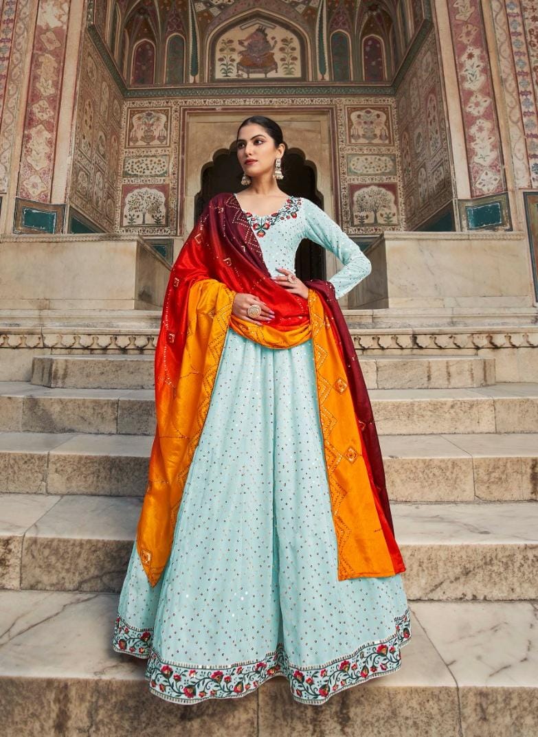 SHUBHKALA FLORY VOL. 30 EXCLUSIVE GOWN Anant Tex Exports Private Limited