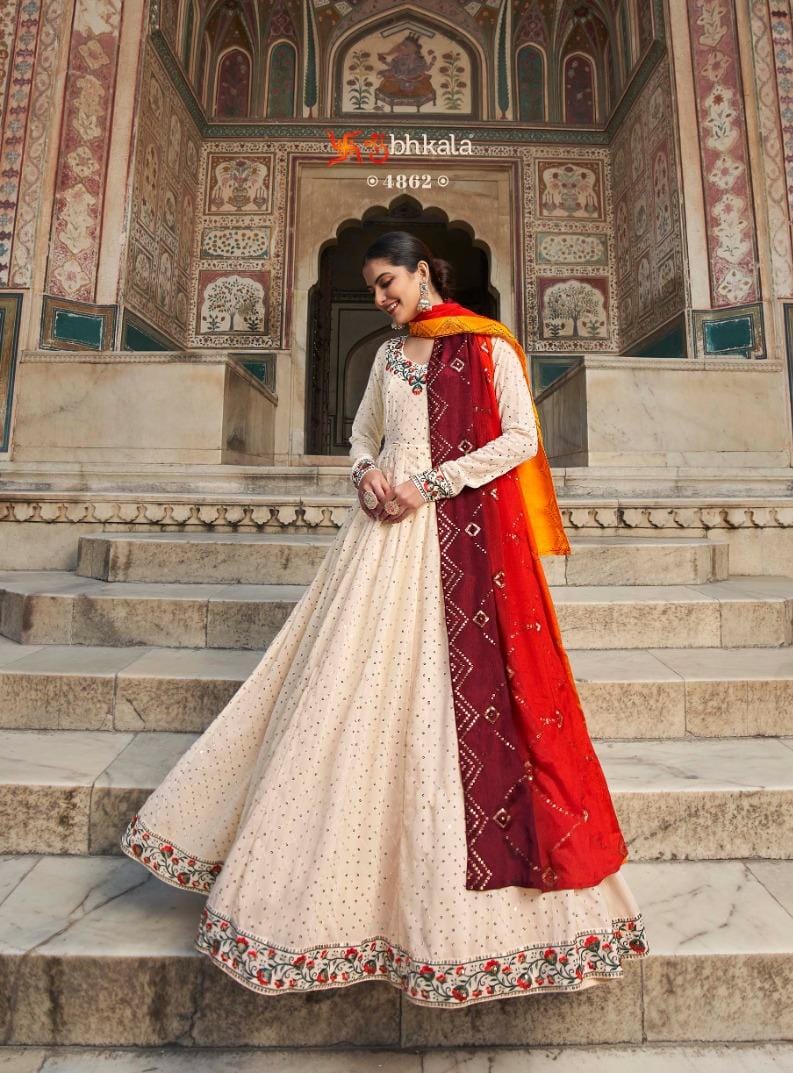 SHUBHKALA FLORY VOL. 30 EXCLUSIVE GOWN Anant Tex Exports Private Limited