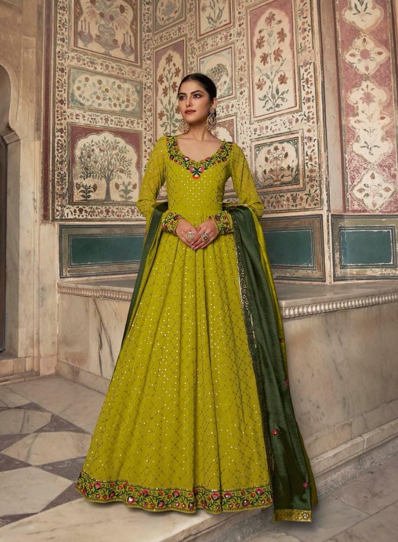SHUBHKALA FLORY VOL. 30 EXCLUSIVE GOWN Anant Tex Exports Private Limited