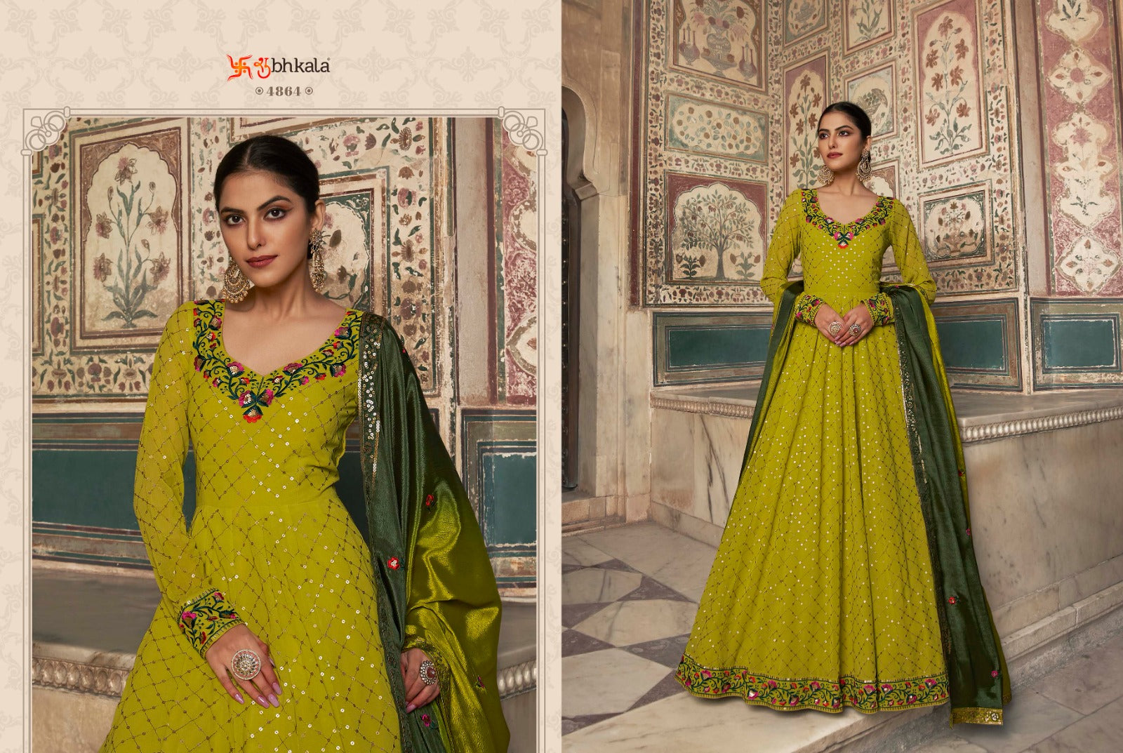 SHUBHKALA FLORY VOL. 30 EXCLUSIVE GOWN Anant Tex Exports Private Limited
