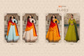 SHUBHKALA FLORY VOL. 30 EXCLUSIVE GOWN Anant Tex Exports Private Limited