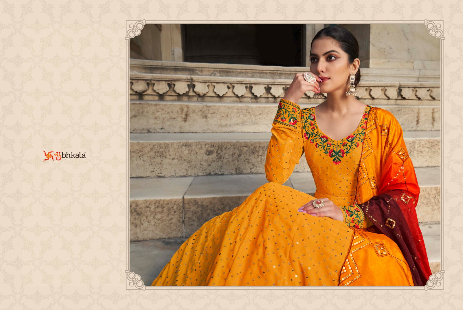 SHUBHKALA FLORY VOL. 30 EXCLUSIVE GOWN Anant Tex Exports Private Limited