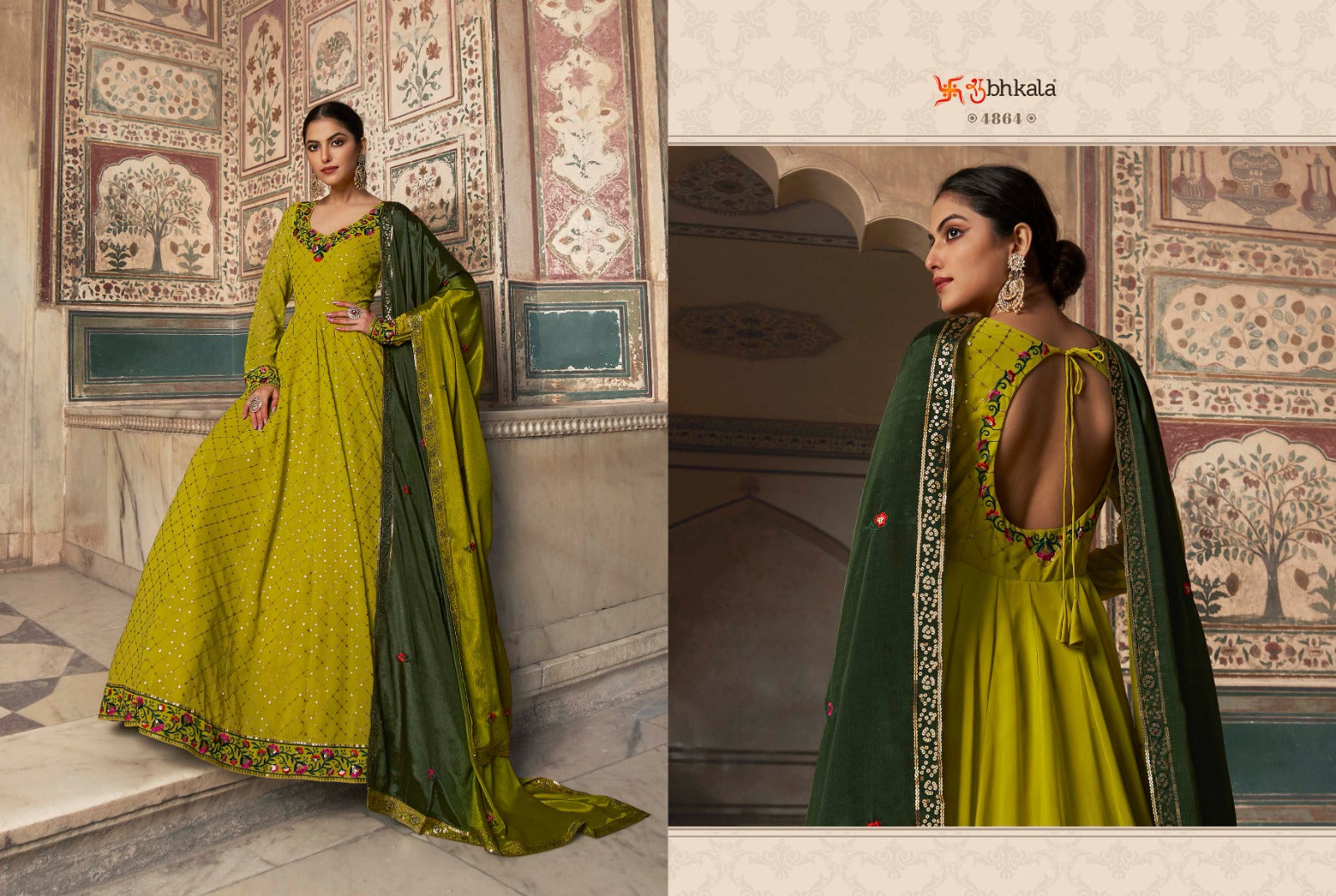 SHUBHKALA FLORY VOL. 30 EXCLUSIVE GOWN Anant Tex Exports Private Limited