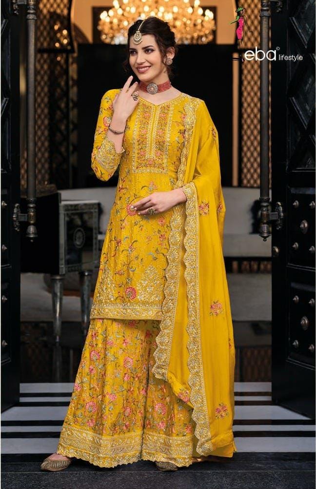 SHAGUN COLOR EDITION-8 PLAZO SUIT Anant Tex Exports Private Limited