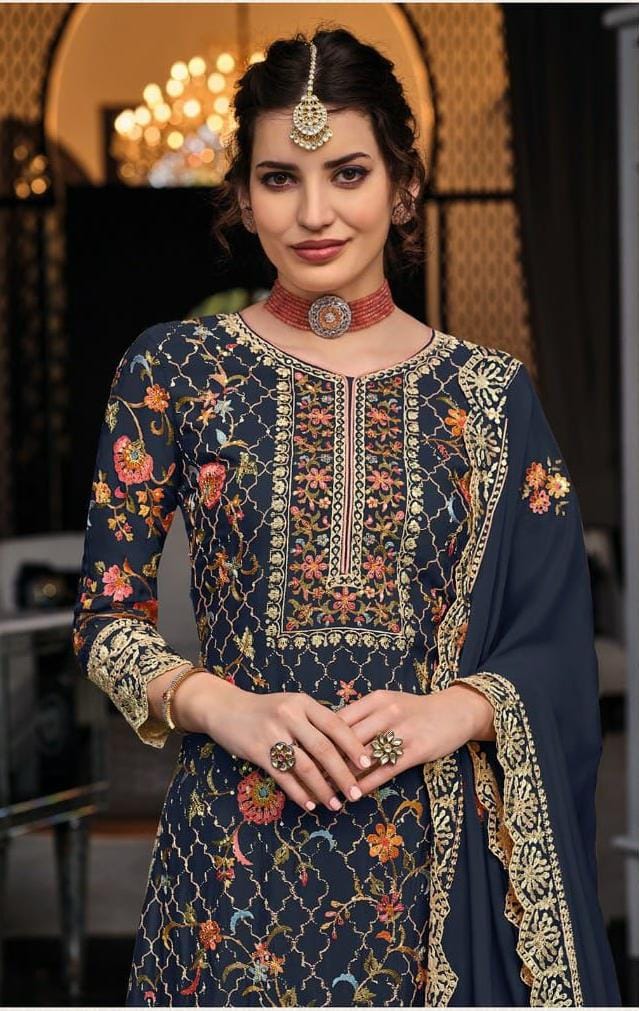 SHAGUN COLOR EDITION-8 PLAZO SUIT Anant Tex Exports Private Limited