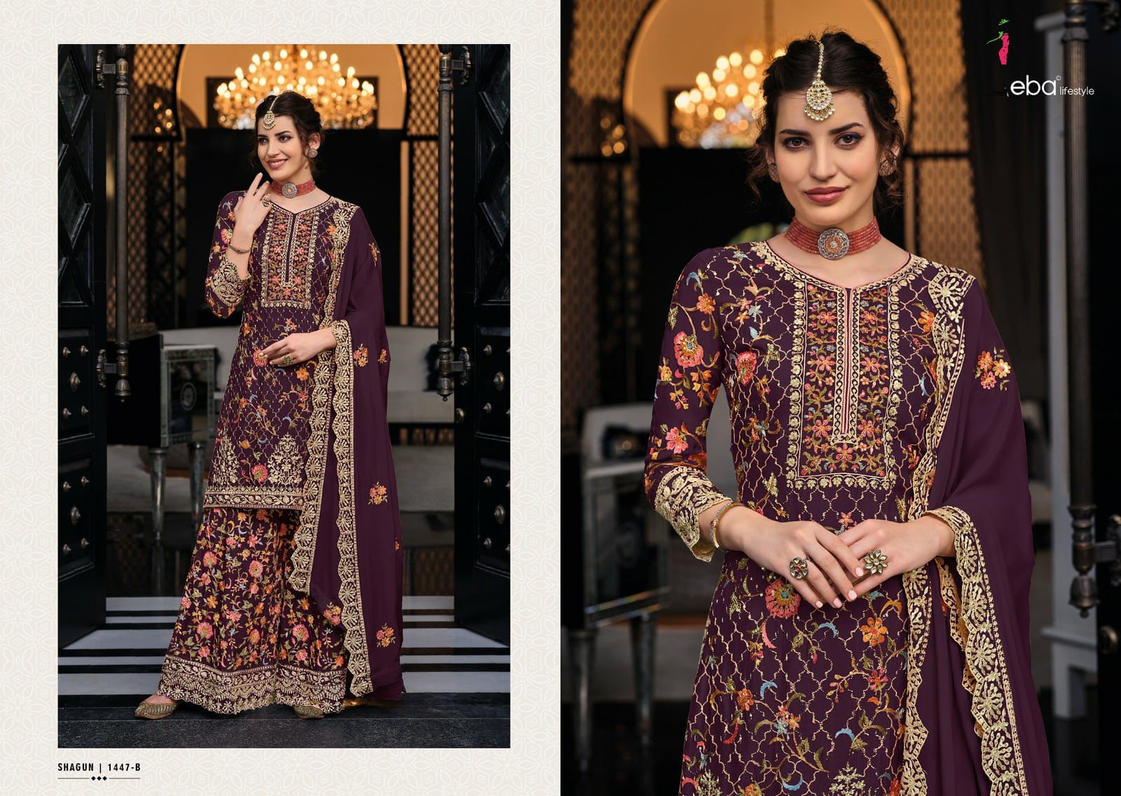 SHAGUN COLOR EDITION-8 PLAZO SUIT Anant Tex Exports Private Limited