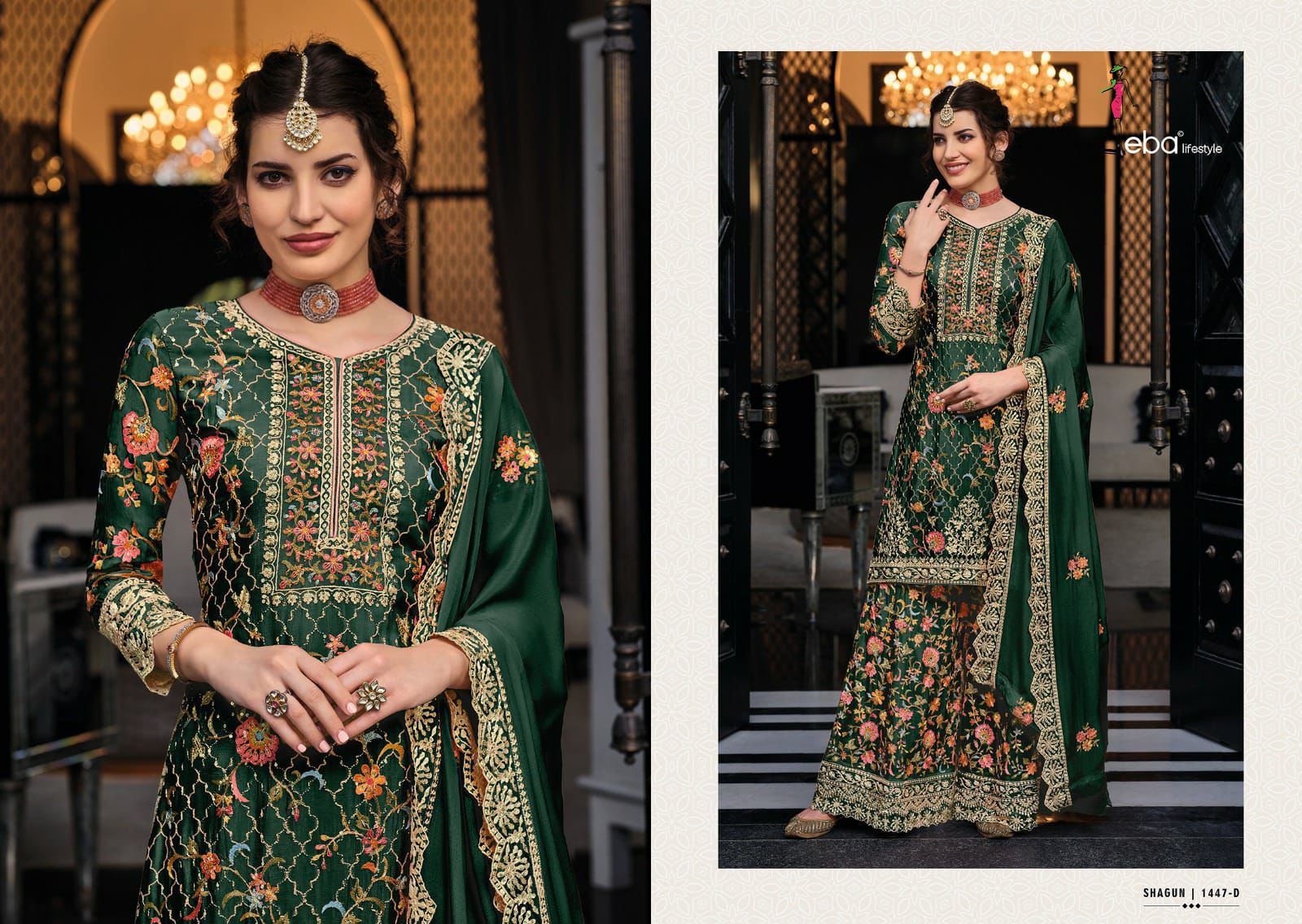 SHAGUN COLOR EDITION-8 PLAZO SUIT Anant Tex Exports Private Limited
