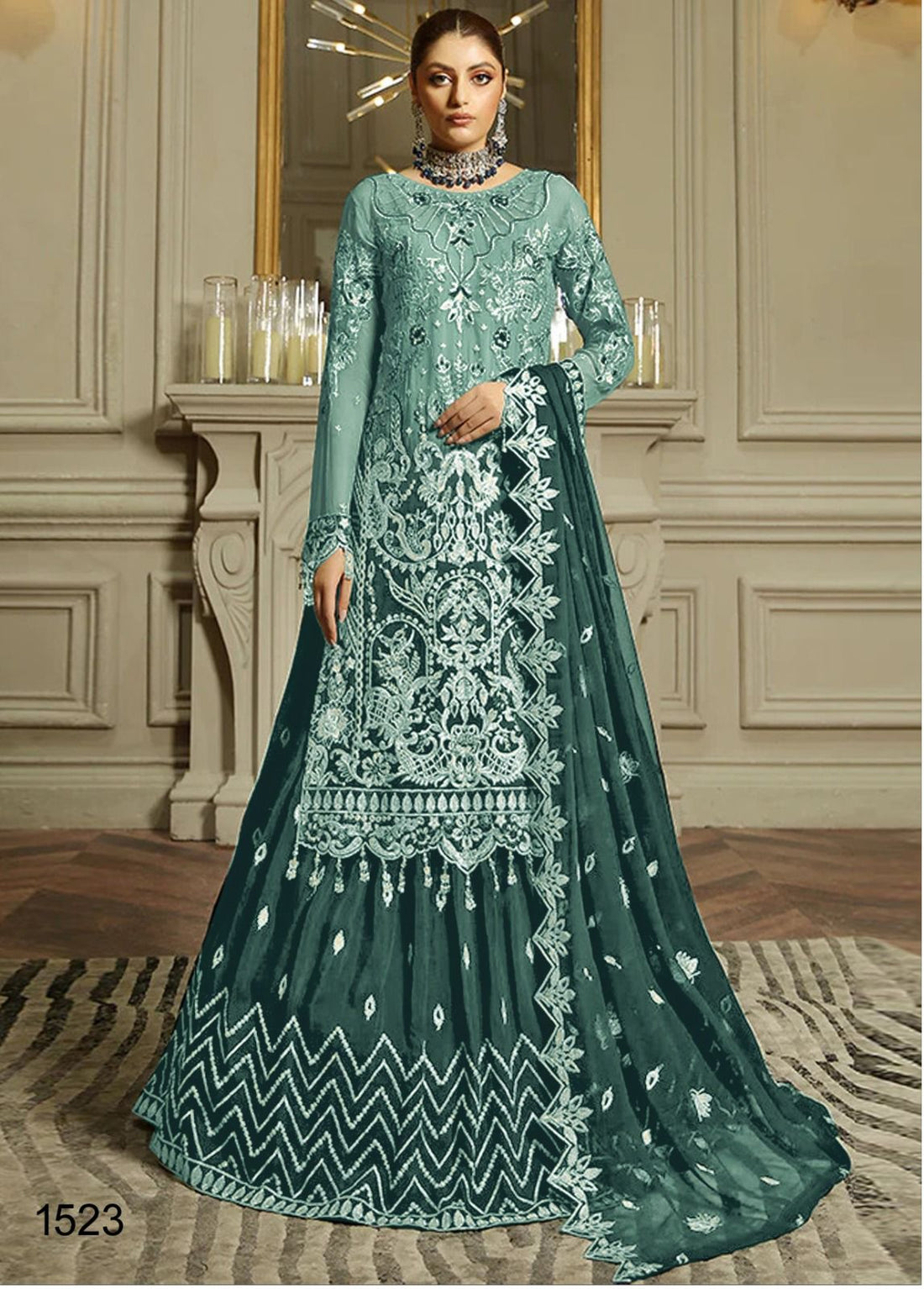 NAZNEEN SUSHMA 1521 SERIES DESIGNER SUIT Anant Tex Exports Private Limited