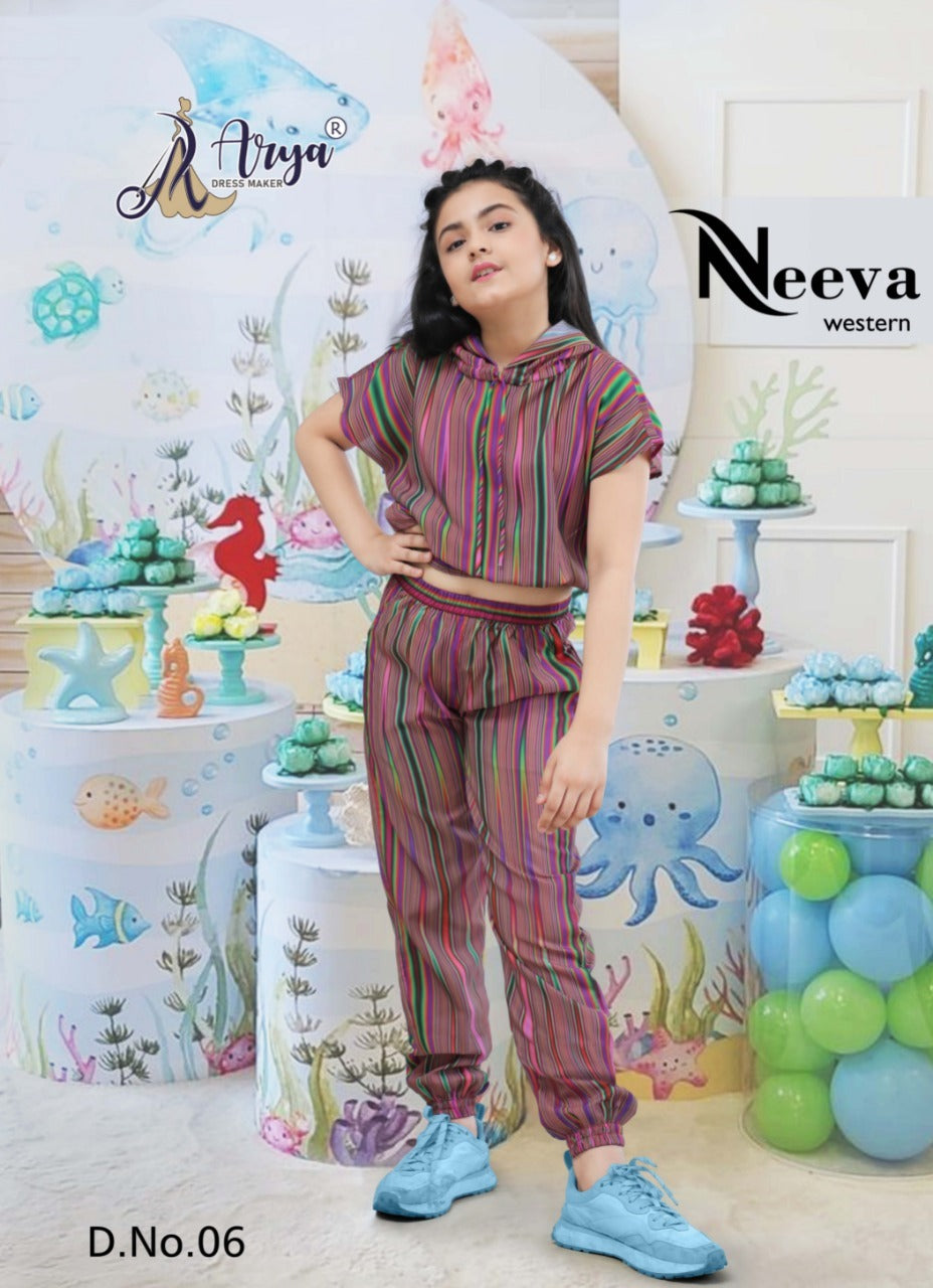 Eeva Children Western Style Cap Top and Pant Anant Tex Exports Private Limited