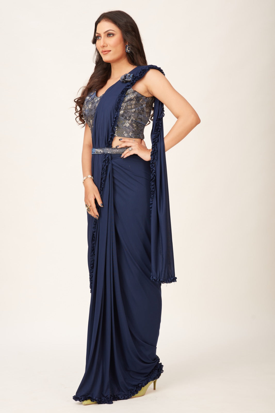 READY TO WEAR SAREE D.NO 101957 Anant Tex Exports Private Limited