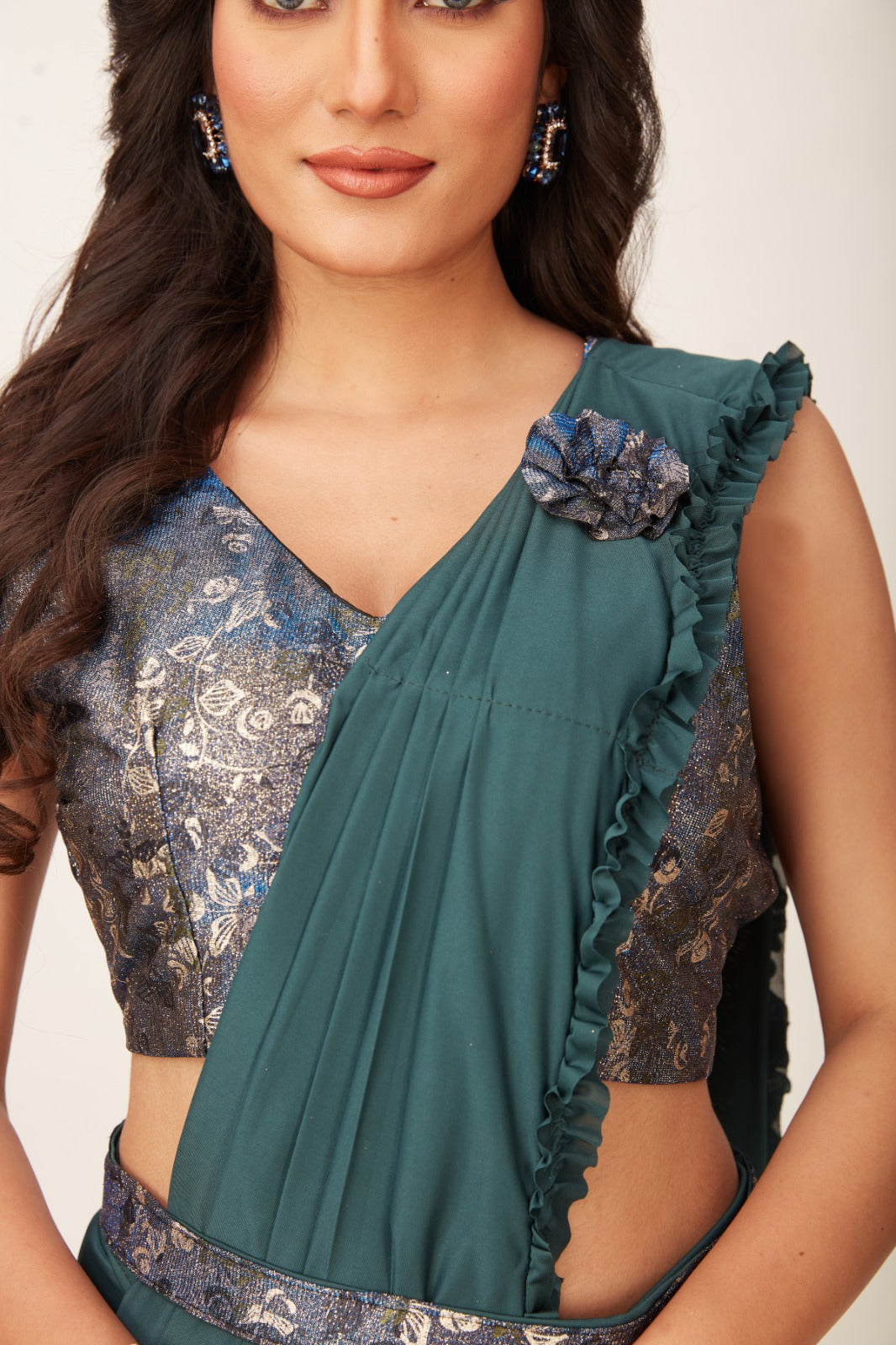 READY TO WEAR SAREE D.NO 101957 Anant Tex Exports Private Limited