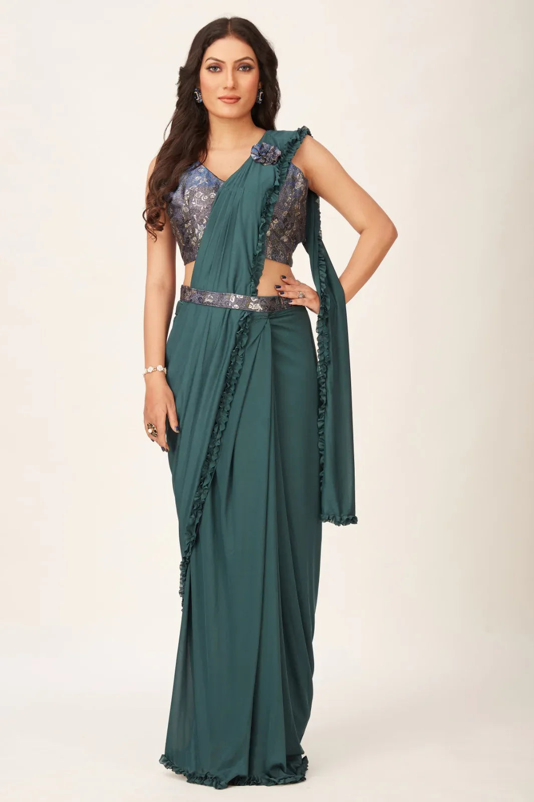 READY TO WEAR SAREE D.NO 101957 Anant Tex Exports Private Limited