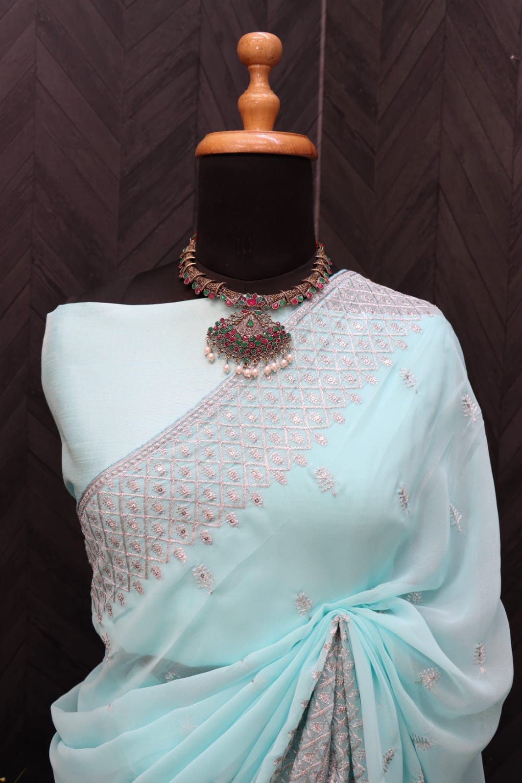 PARTY WEAR FANCY GEORGETTE SAREE Anant Tex Exports Private Limited