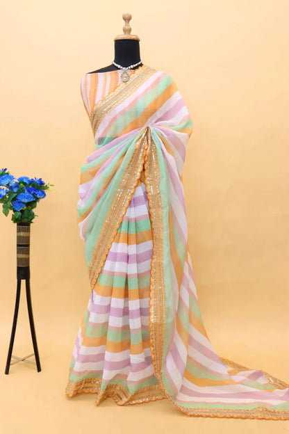 Sathiya Beautiful Pure Soft Linen Digital Printed Saree Anant Tex Exports Private Limited