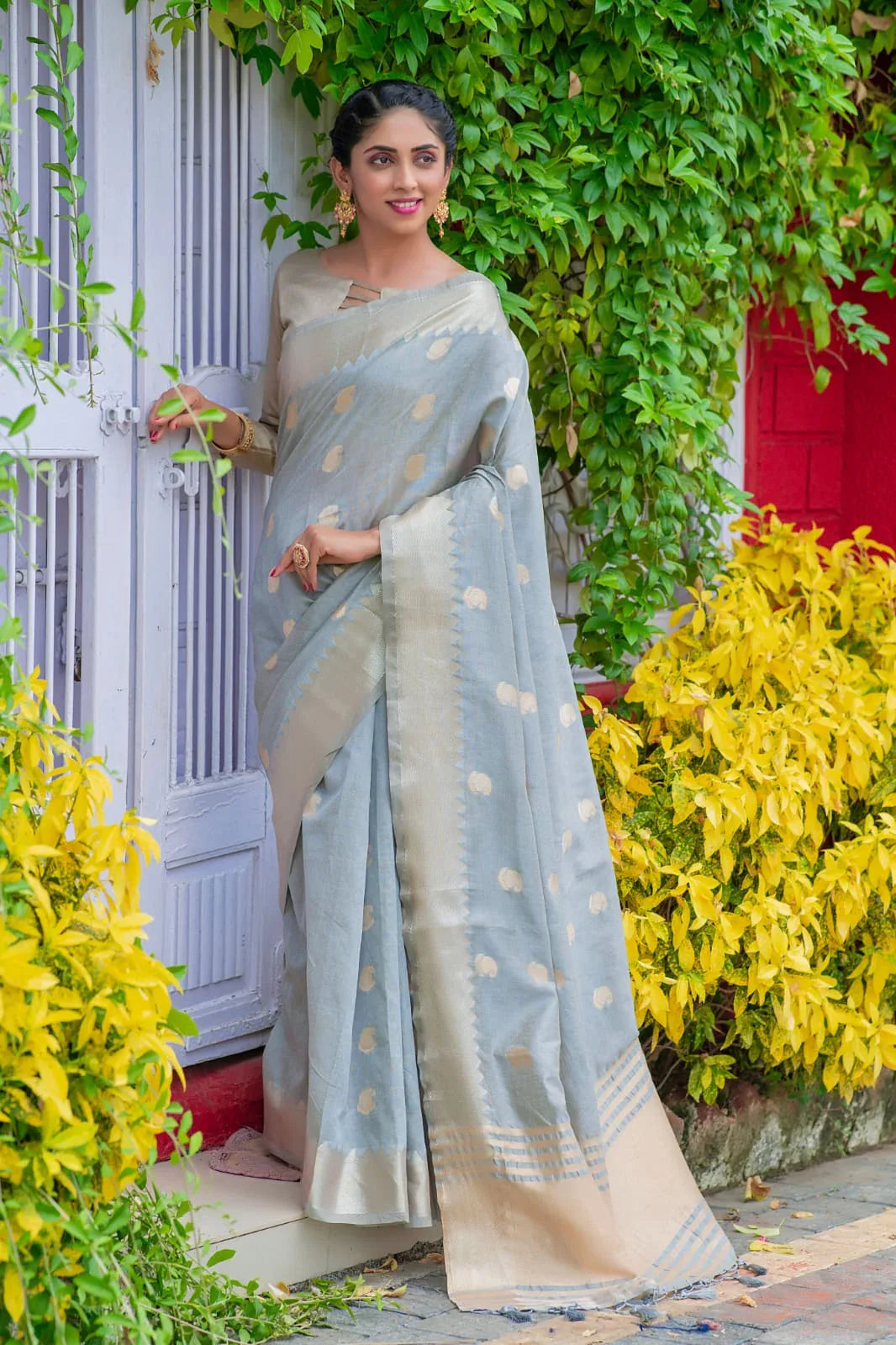 Party Wear Soft Assam Silk Saree Anant Tex Exports Private Limited